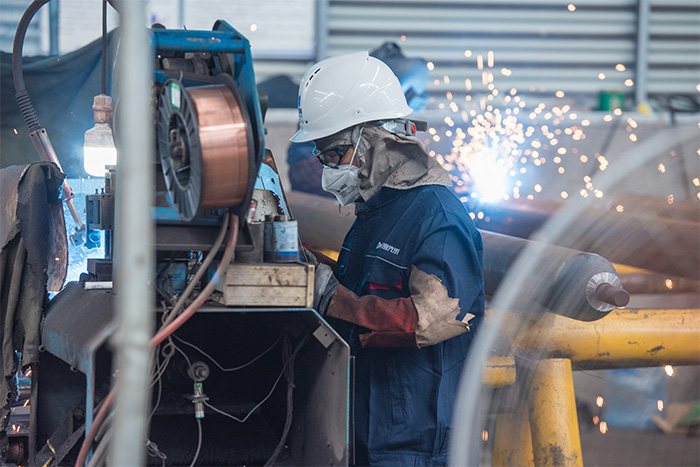 潮州网架焊接车间